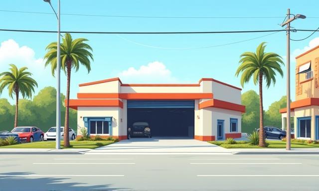 Map placeholder showing location of Swfl's Best Auto Service LLC at 4208 Fowler St, Fort Myers, FL